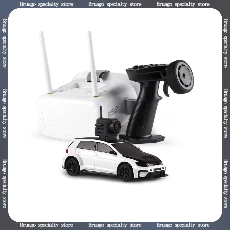 

SNICLO 1/43 Scale CA51 FPV Remote Control Racing Car Immersive Sports Experience Four-Wheel Drive Drift Vehicle Male Gift