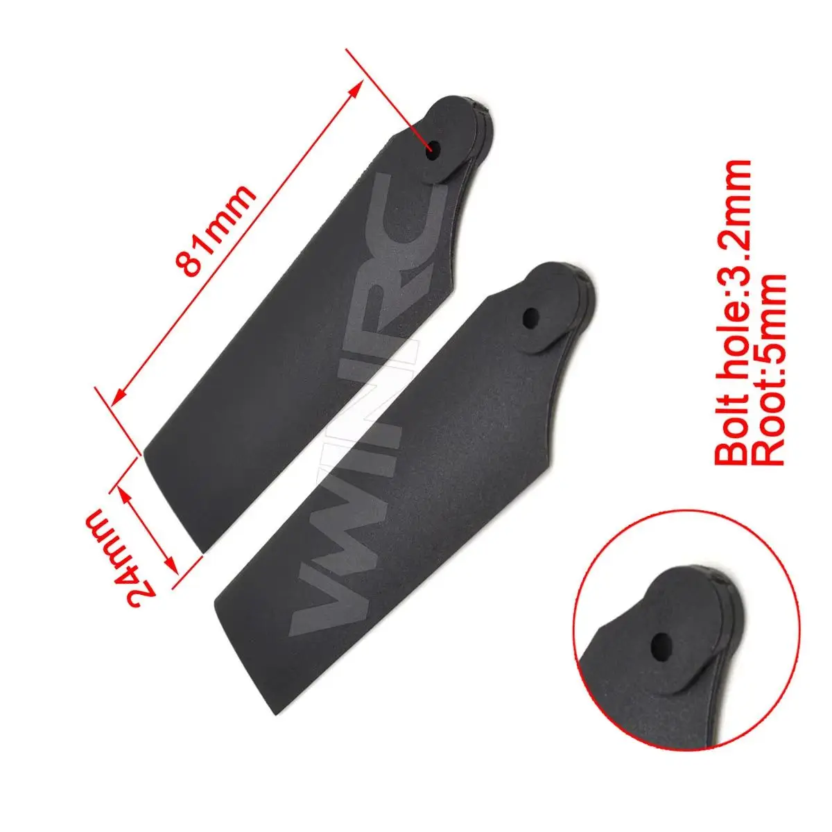 

Пластиковое хвостовое лопастное колесо 550 для ALIGN T-REX 550, Tarot 550E, 550EFL, аксессуары для радиоуправляемых вертолетов AA