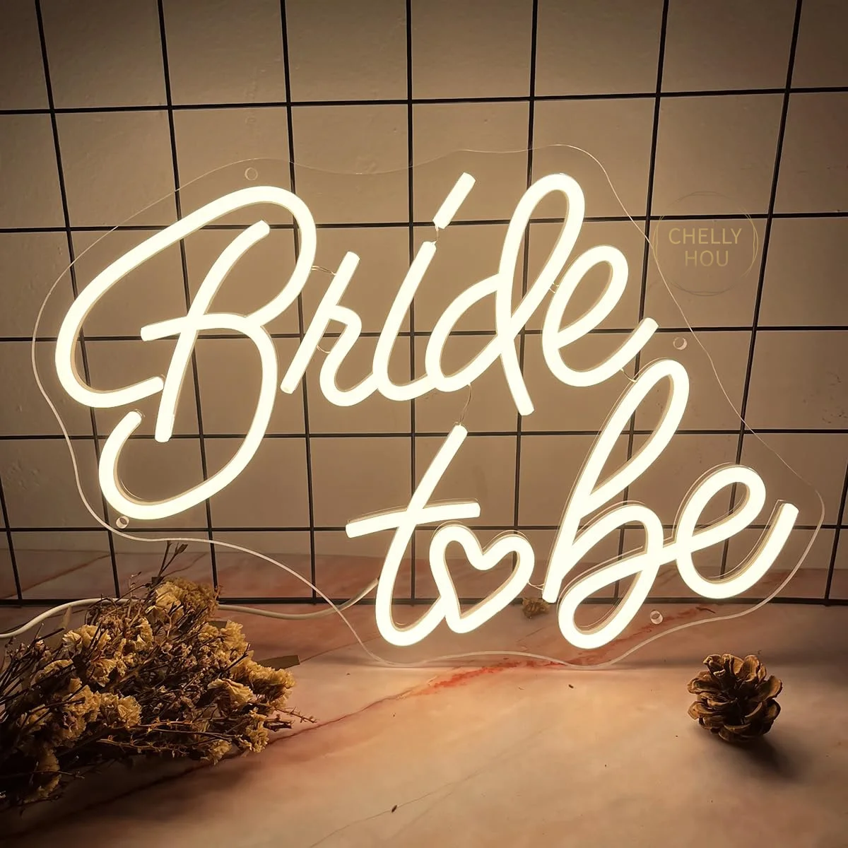 

Неоновая вывеска «Bride To Be» с LED-подсветкой, декор для стен, подарок на девичник, помолвку, для девушек, питание от USB.