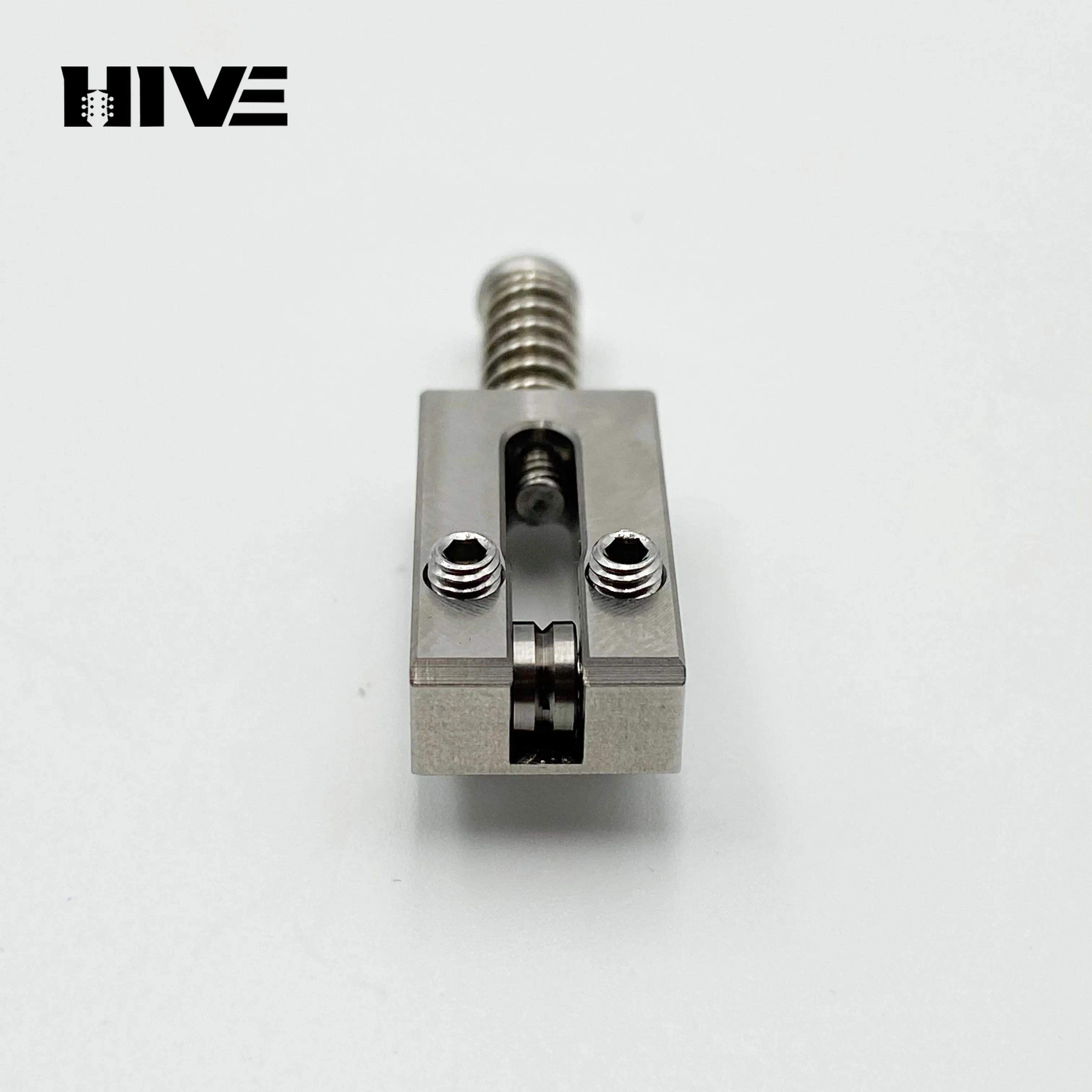 6Pcs/set  Electric Guitar Bridge High-end Stainless Steel/Brass Ball Bearing Guitar String code 10.5mm Electric Guitar Bridge