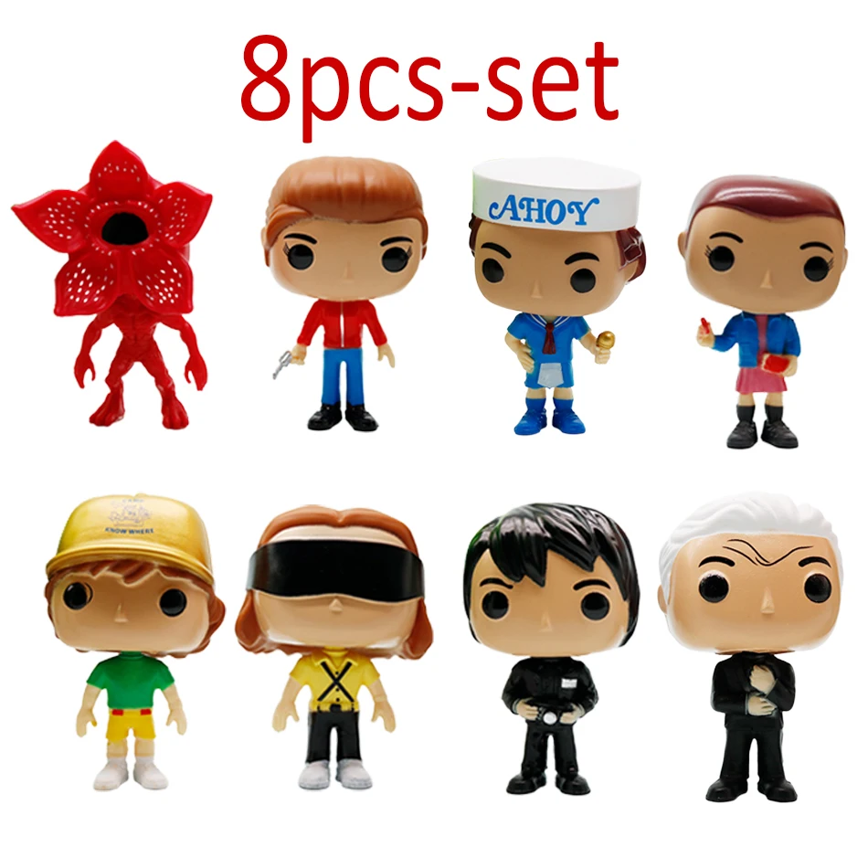 أنيمي الغرباء التلفزيون الشكل جين آيفز/ويل بايرز/مايك ويلر عمل الشكل ستيف ألعاب شخصيات الحركة دمى الفينيل للتجميع