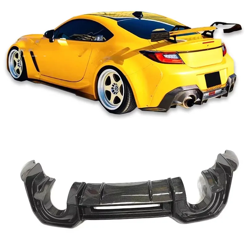 

For Toyota GR86 ZN86/BRZ upgraded rear bumper carbon fiber rear spoiler diffuser body kit