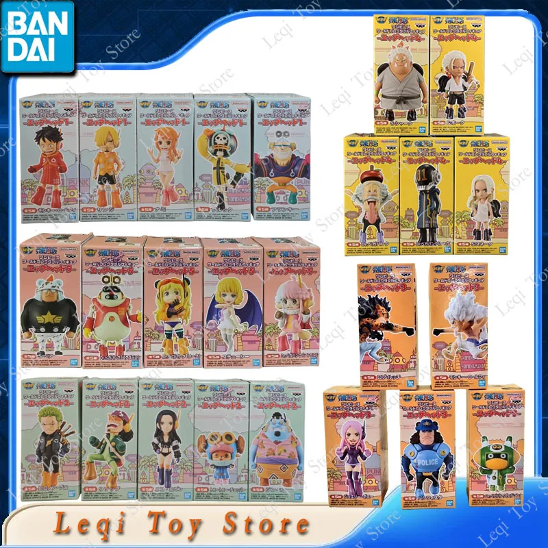 

Bandai натуральная WCF ONE PIECE Egghead MONKEY D LUFFY CHOPPER 1, 2, 3, 4, 5, экшн-фигурки аниме, игрушки для девочек, детский подарок, модель, украшения