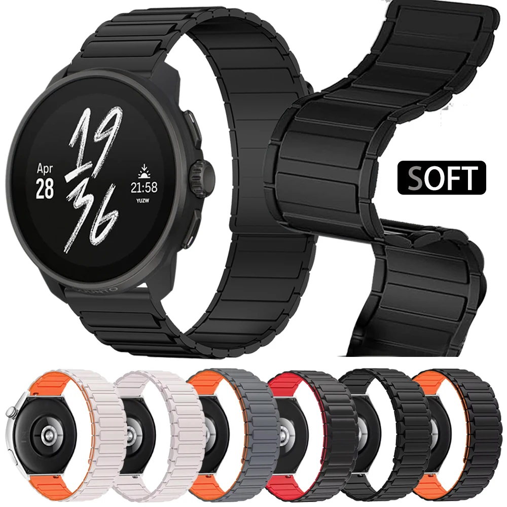 22Mm Silicone Strap…