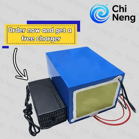 Batteria agli ioni di litio 72V 30Ah 40AH 60Ah 50A 100A 150A 200A BMS 3000w 5000w 8000w 12000w, carrello pieghevole, carrello a due ruote, legge