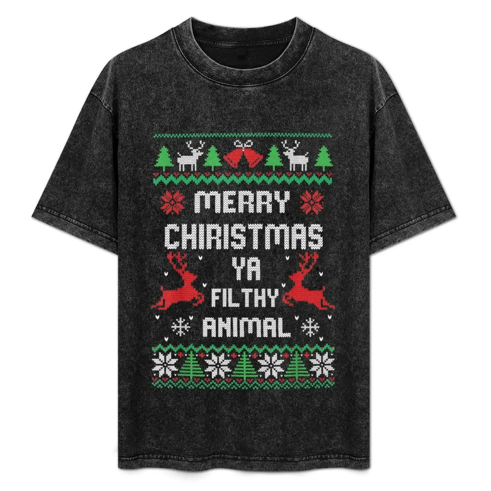 

Merry Christmas Animal Filthy Ya T-Shirt plus size tops custom t shirt cheap stuff tshirts for men