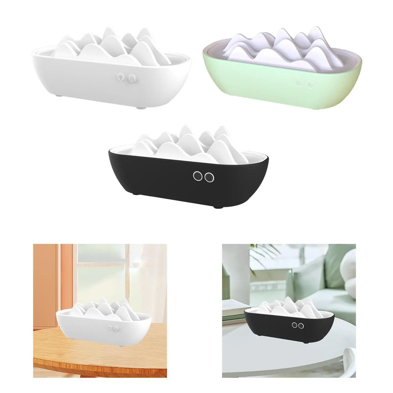 Essential Oil Diffusers Multipurpose Quiet with Night Light Unique Humidifier Night Light for Gym Home Desktop Sporting Sleeping