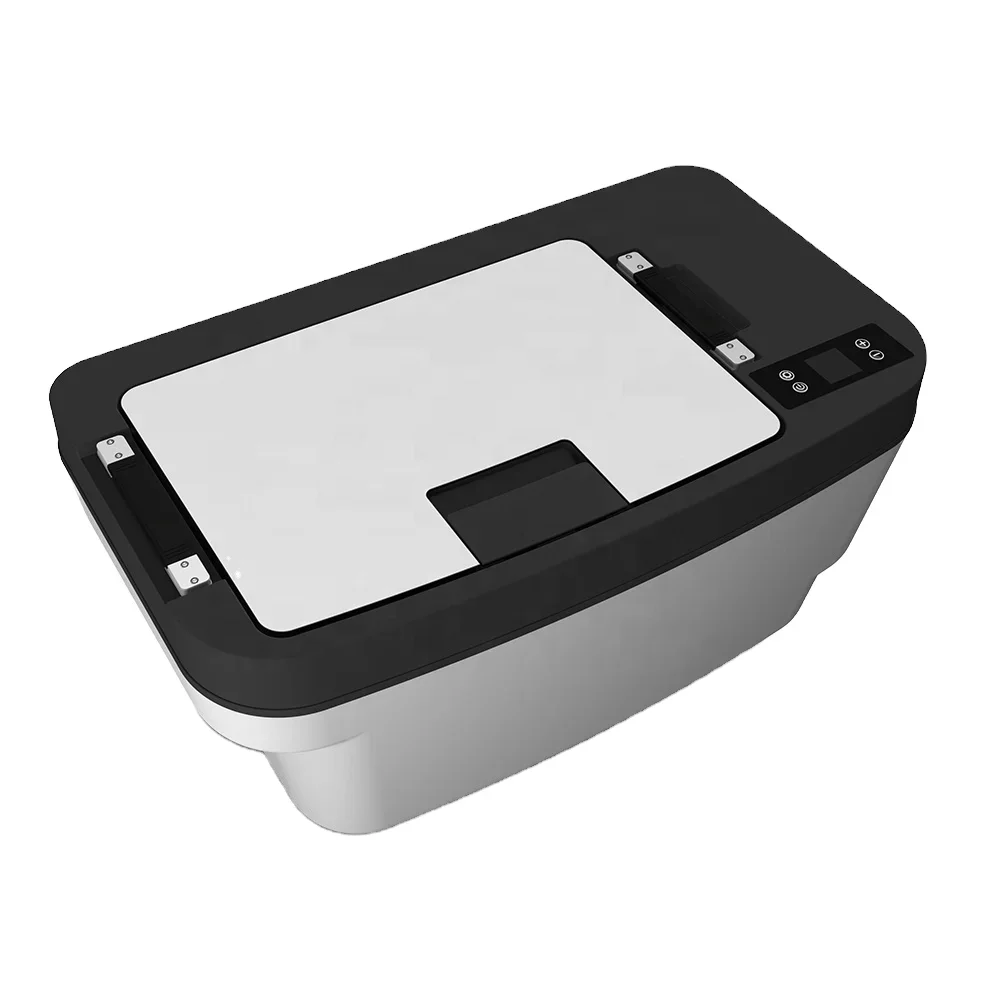 35L Car Fridge for Camping 12/24V DC Portable Refrigerator Freezer APP Control Compressor Type 40L Capacity for Te la Model Y