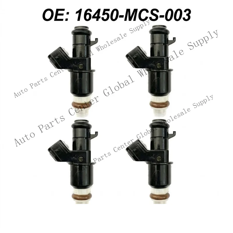 L+ 4x Fuel Injector 16450-MCS-003 FOR Honda ST1300PA Police 2006-2018