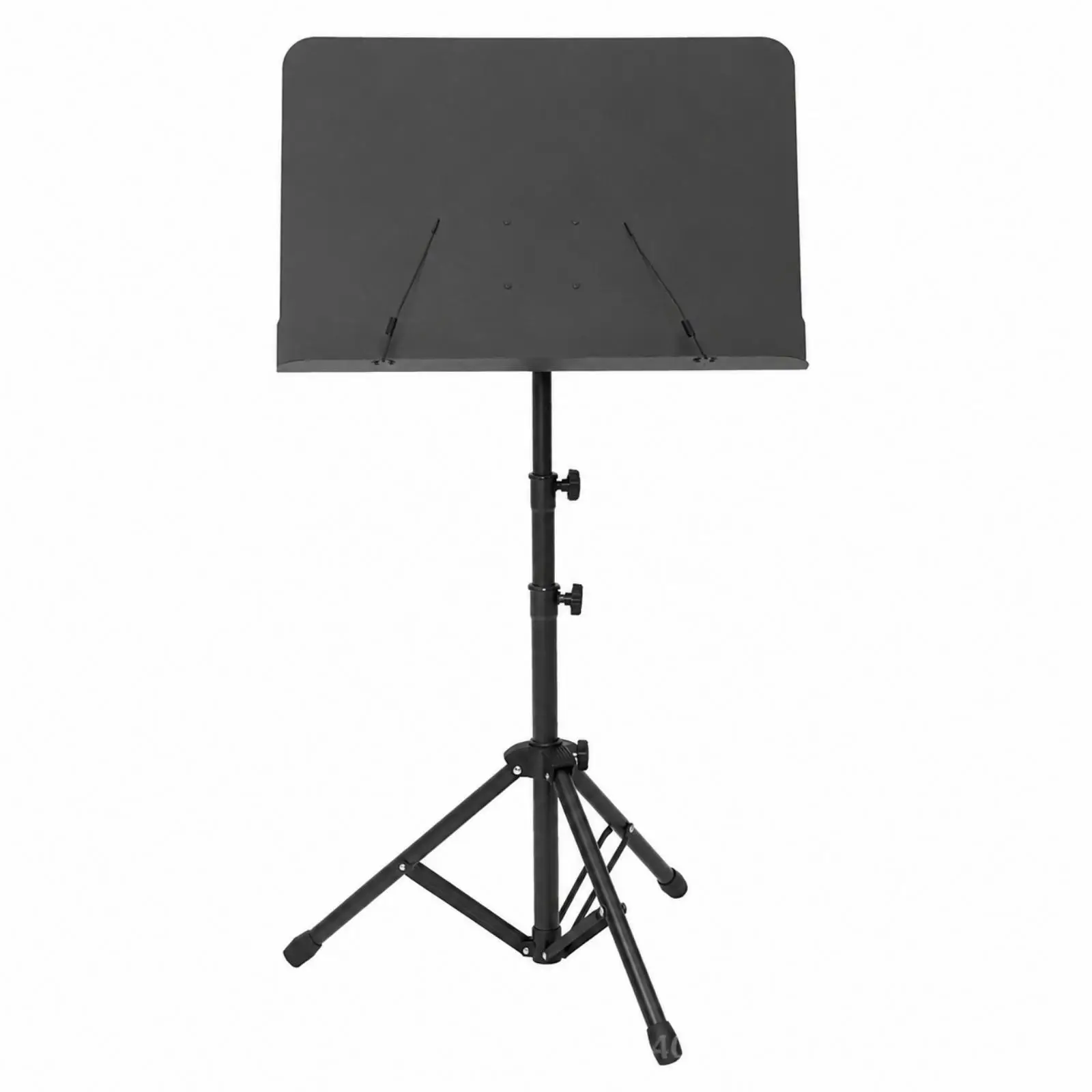 Folding Sheet Music Stand with Retaining Wires Sturdy Adjustable Music Stand with Tripod Base Stable Heavy Duty for Musicians