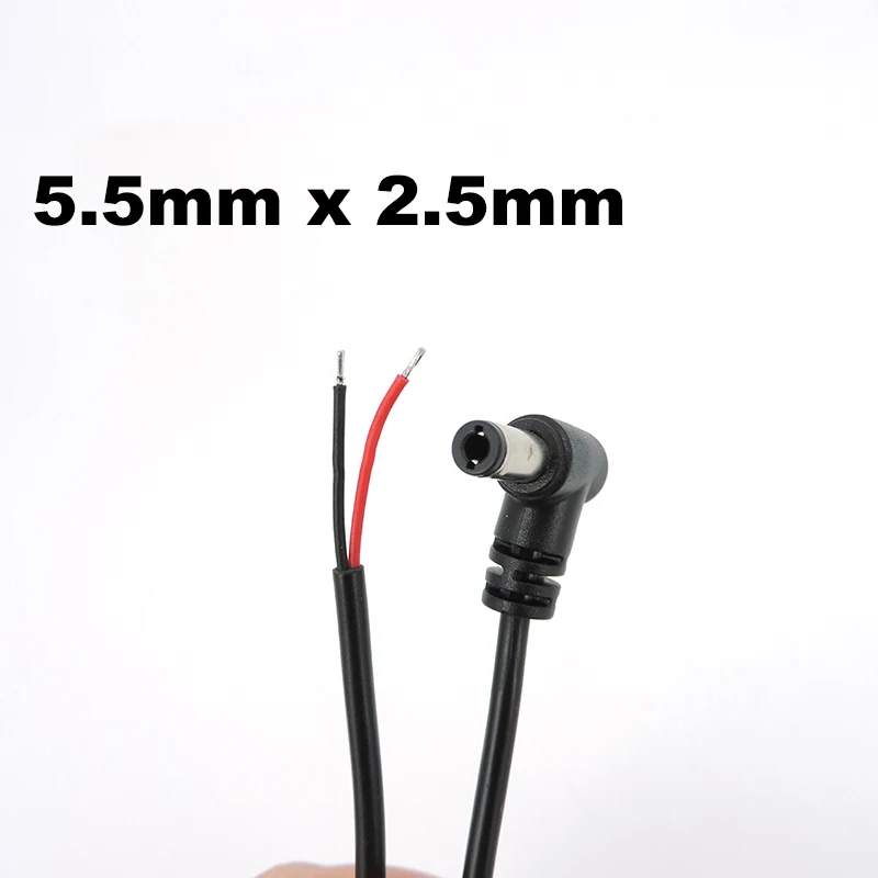 1m DC Power Cable 4.0x1.7 3.5x1.35mm 5.5x2.1mm 2.5mm DC Cable 22AWG Extension Cord Male Female Connector for CCTV Camera