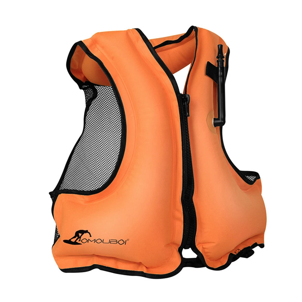 Inflatable Adult Swimming Life Jacket, Buoyancy Vest, Water Sports, Surfing, Snorkeling, Floating Safety Jacket