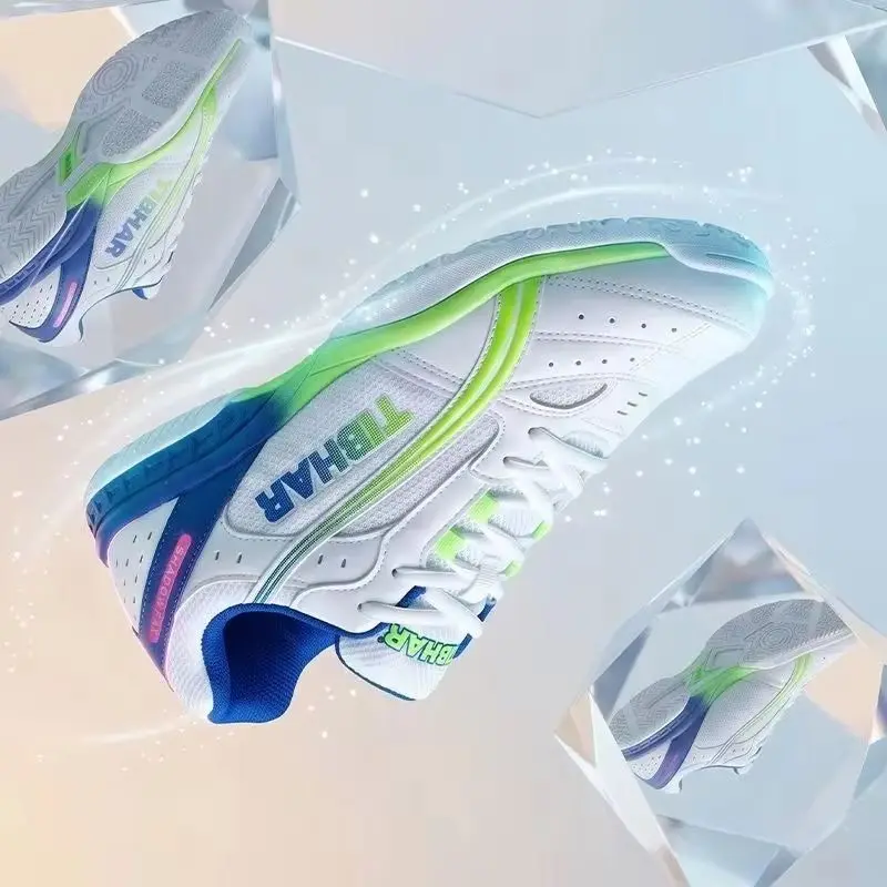 2026 Best Selling Badminton Mens Shoes Anti-Slip Indoor Court Mans Shoes Unisex Tennis Men Shoes Hard-Wearing Table Tennis Shoe