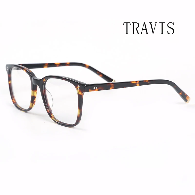 Men's TRAVIS Style Johnny Depp Vintage Acetate Glasses Frame