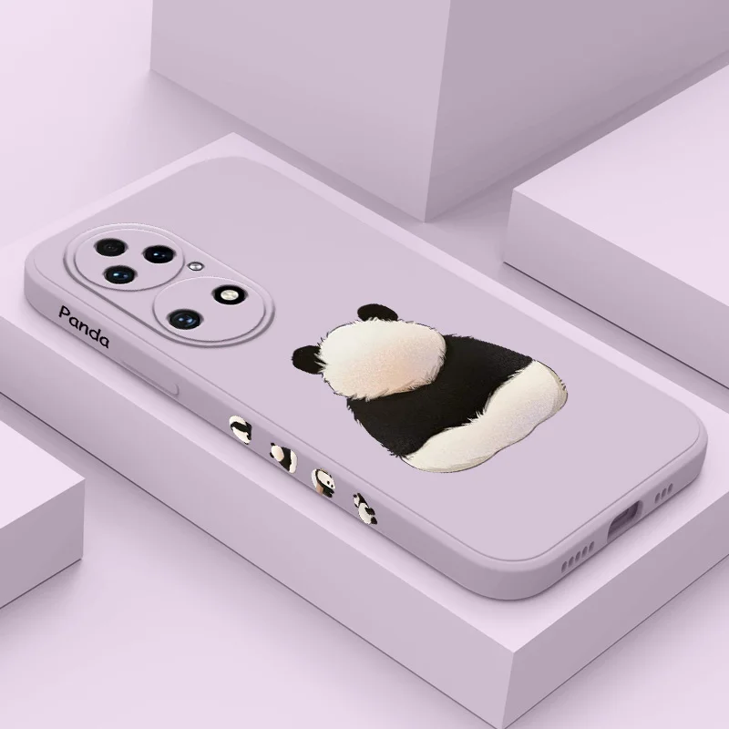 Petite Panda Phone Case For Huawei P50 P40 P30 P20 Nova 10 10SE 9 9SE Mate 50 50E 40 30 20 Pro Lite P Smart 2021 Y7A Cover