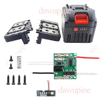 Lithium Battery Case 15*18650 BMS Charge Protection Circuit Board PCBA For Lomvum Zhipu Hongsong Jingmi For Makita 21V Box Shell