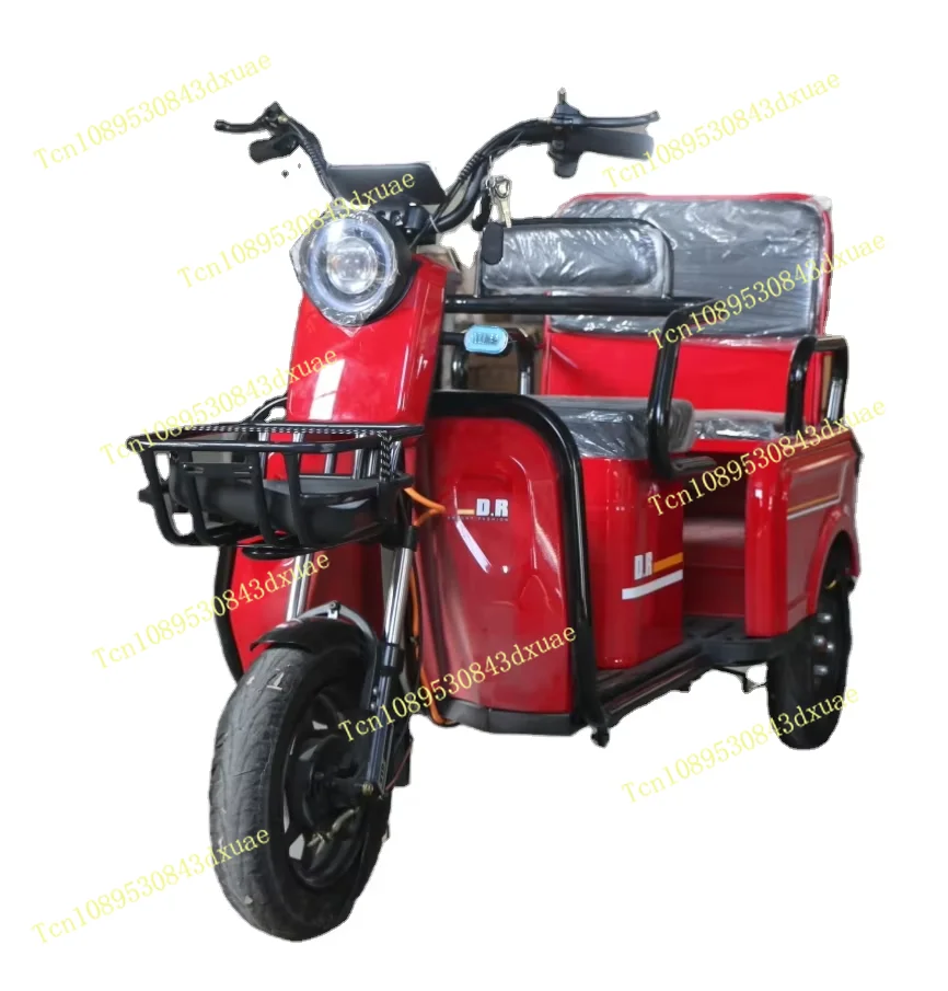 Adult city tricycle electric bicycle 48V 20Ah 600W city bicycle three-wheeled electric