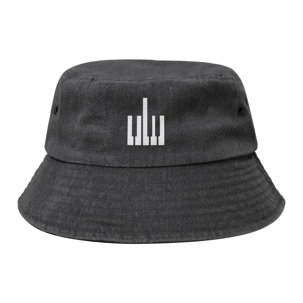 

New Born To Be Piano Teacher Music Band Keyboard Player Bucket Hat for Men Women Cotton Beach Travel Outdoor Baseball Cap