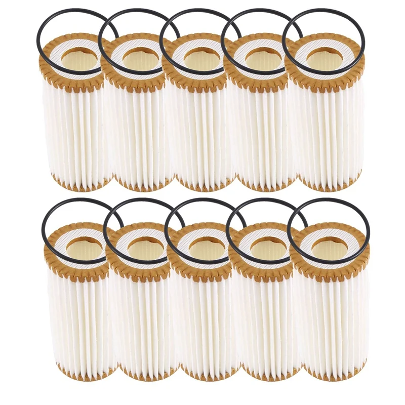 10PCS High Quality Oil Filter Replacement 06L115466 ,06L115562B ,06L115466C For  A6 A7 Skoda Octavia Superb B8 1.8TSI 2.0TSI