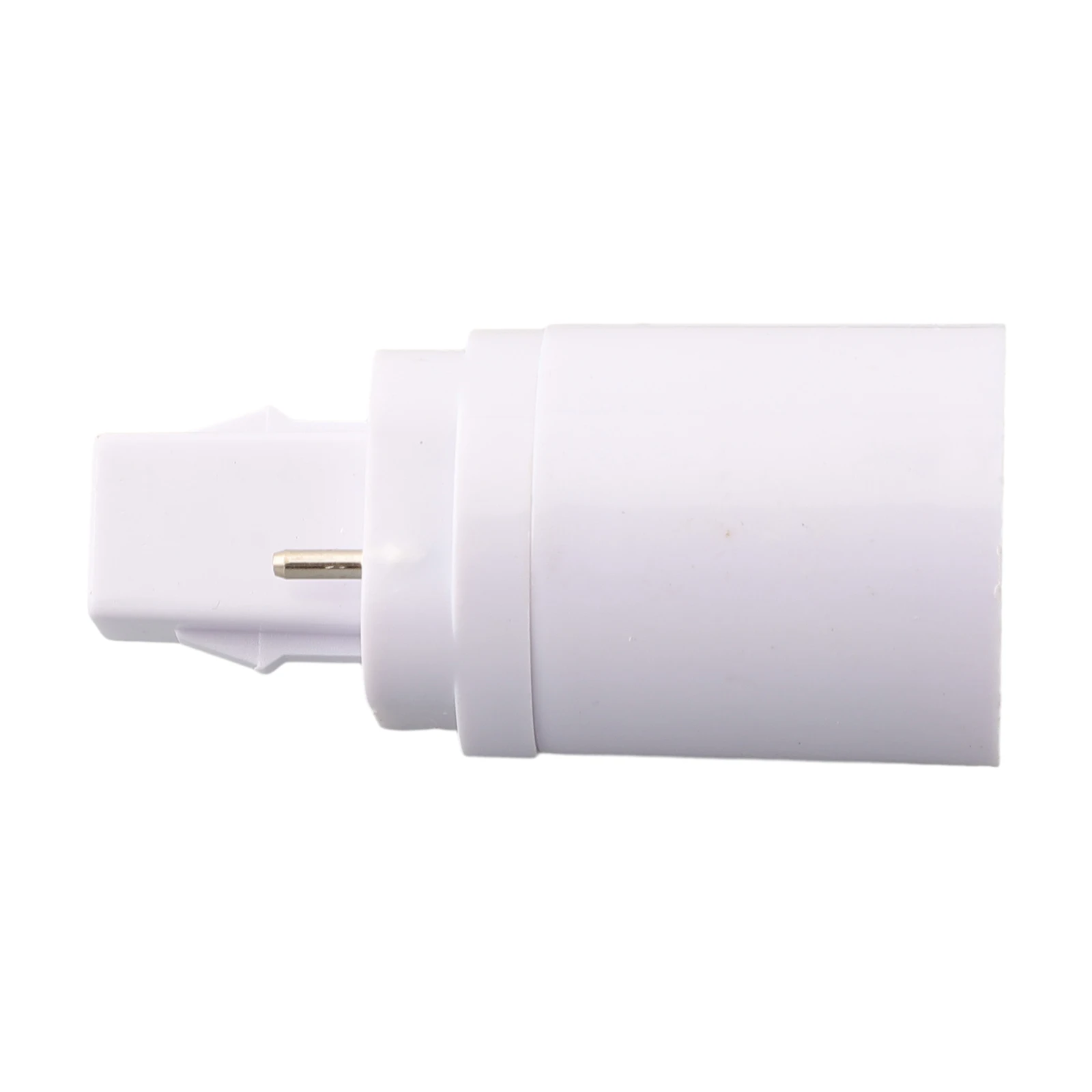 Lighting Parts Lamp Holder 5pcs 2-pin 4-pin Socket 38mm Wide 65mm High Flame-retardant PC G24 Short G24 To E27