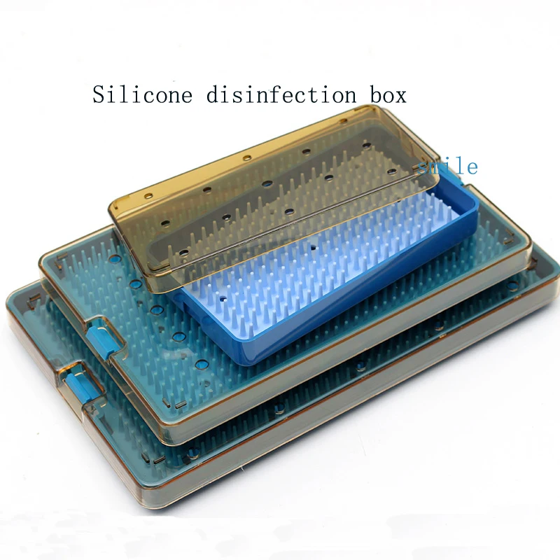 

Silicone disinfection box double eyelid tool high temperature and high pressure sterilization box equipment sterilizer