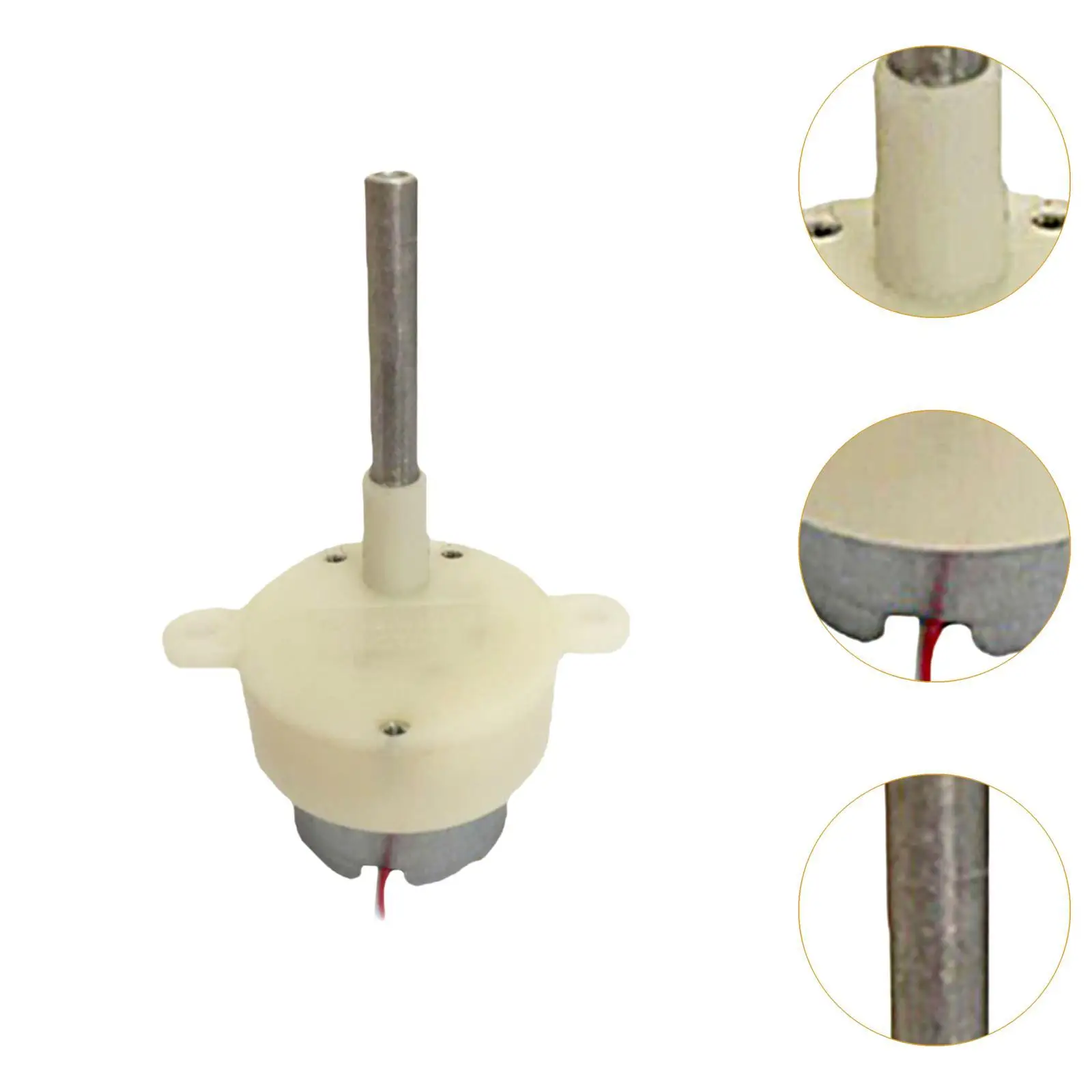 

LED Small Turn Ball Light Motor Sturdy Miniature Hanging Display Motor Rotating Motor for Handmade Party Outdoor DIY Projects DJ