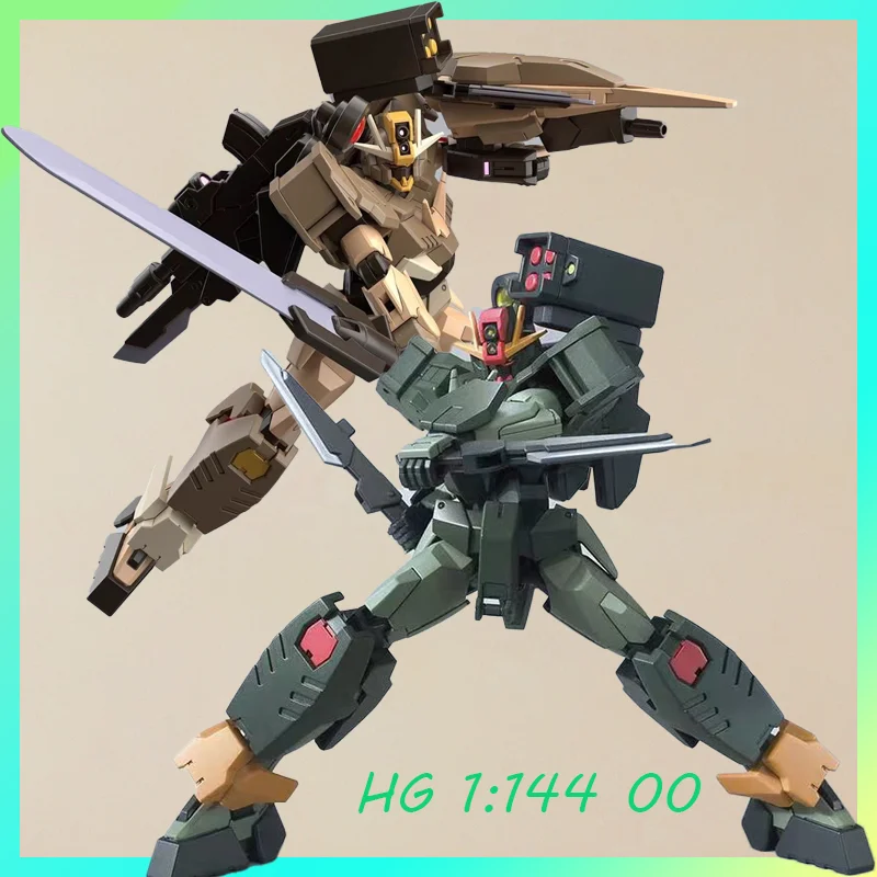

In-stock HG 1/144 00 Qan[T] Commander Desert Type Breaker Battle Record Assembly Model Action figure Children toy birthday gift