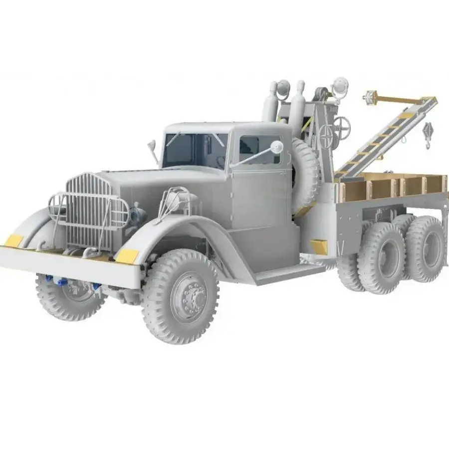 Thunder TM35009 1/35 스케일 레커 워드 라프랑스 1000 시리즈 1 복구 차량 미국 중형 모델 키트