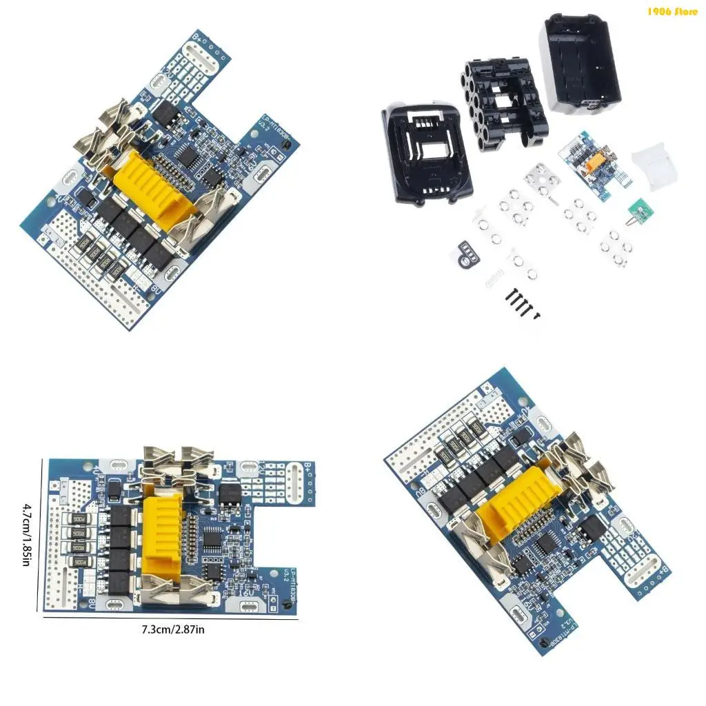 

U1JB Plastic Battery Housing Replacement 10 Cells PCB Board Compatibles for BL1830