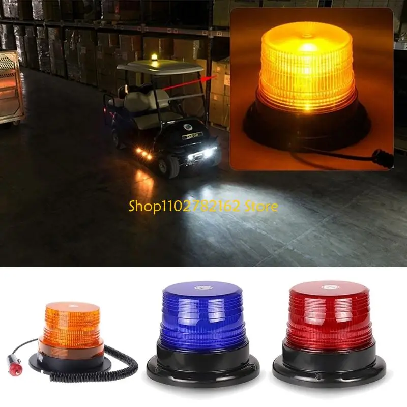 547B Car LED Emergency Beacon Safety Rotating Flash Warning Light Base