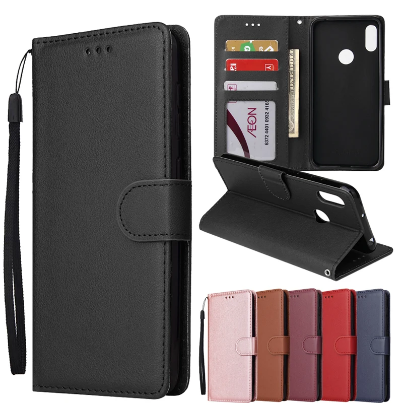 Case For Samsung Galaxy  Note 9 SM N960 N960F N960F/DS Solid Color PU Leather Cover Wallet Case Note9 SM-N960F SM-N960F/DS Bags