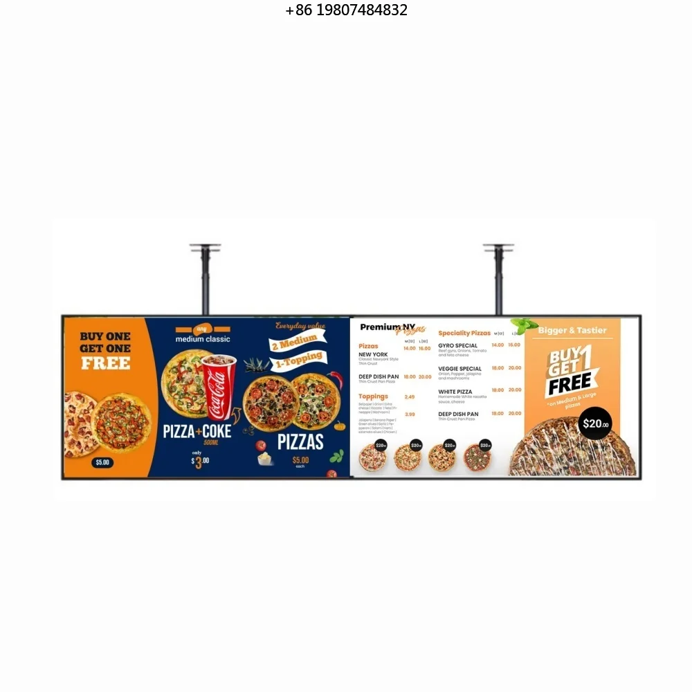 

Wall Mount Lcd Electronic Advertising Screen for Cars Hospital Airport 10 32 43 49 55 Inch ultra Slim Led Touch Screen