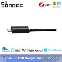 SONOFF Zigbee 3.0 USB Dongle Plus ZBDongle-E Wireless Zigbee Gateway Analyzer Support Home Assistant ZHA OpenHAB Zigbee2MQTT