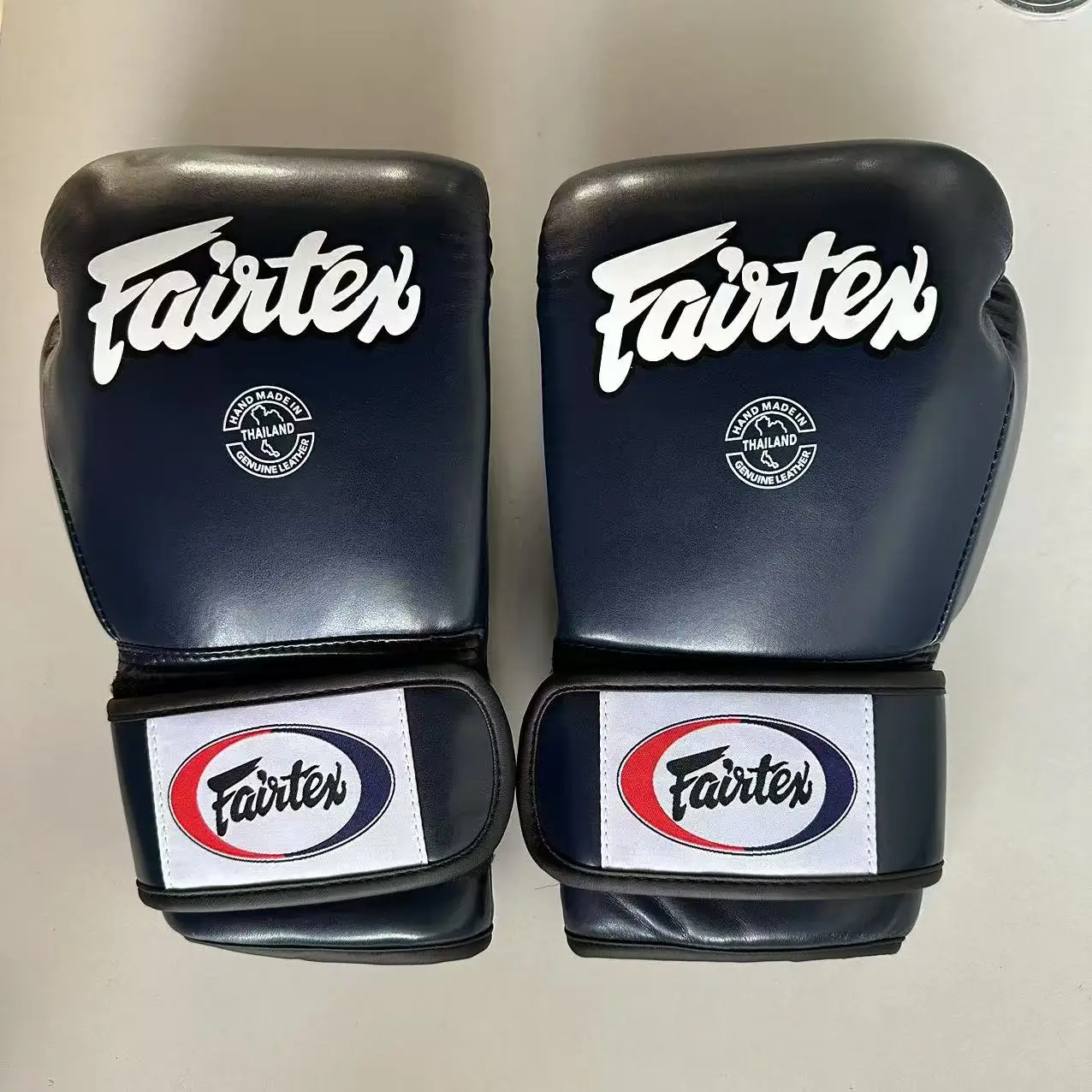 قفازات الملاكمة من FAIRTEX، قفازات احترافية للتدريب على الملاكمة التايلاندية من الجلد للبالغين والشباب #4