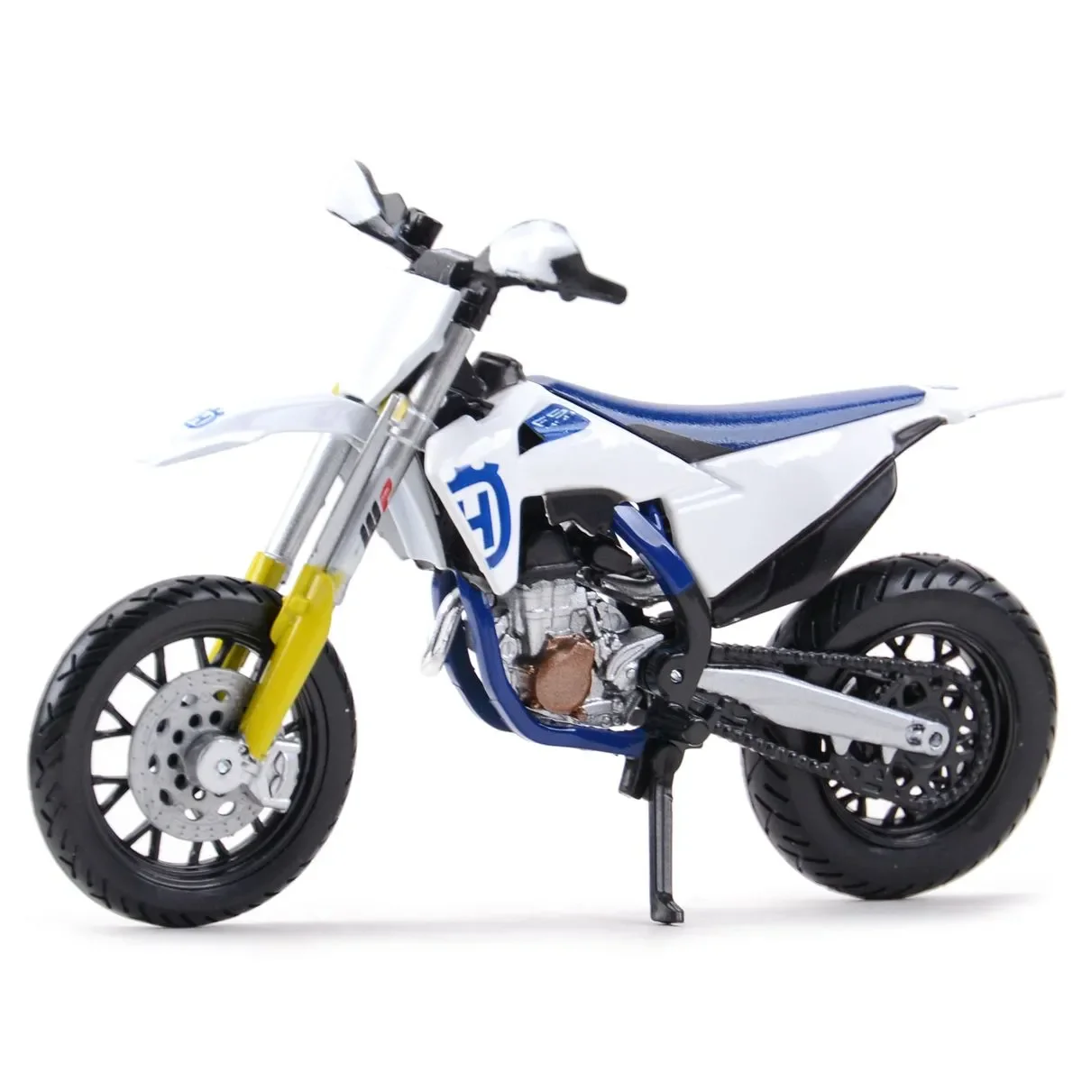 Bburago 1:18 Honda Africa Twin Ducati، نموذج دراجة نارية مصنوع من خليط معدني لمحاكاة الرالي