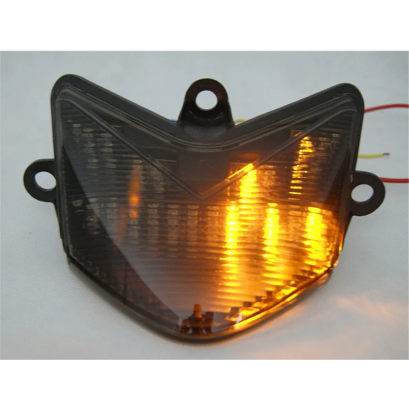 waase For Kawasaki ZX-10R ZX10R 2004 2005 Tail Light Brake Turn Signals Integrated LED Light