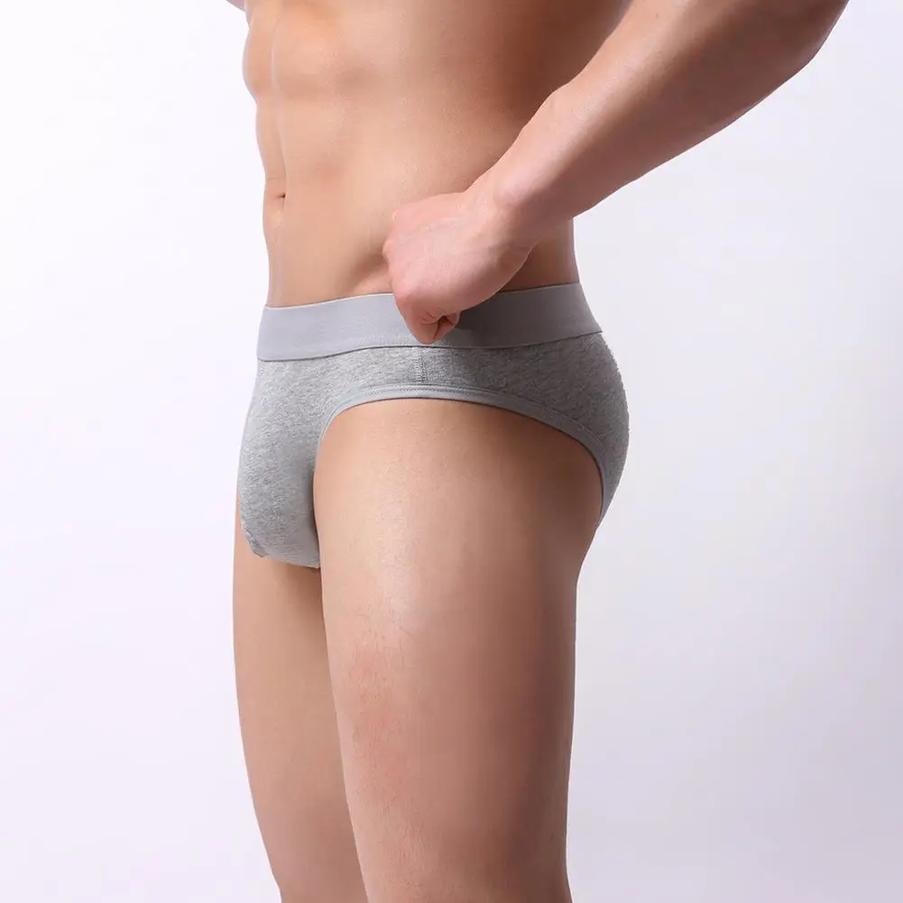 Black Cotton Briefs Comfortable Pouch Briefs For Men Breathable 95 Cotton Fabric Classic Style Multiple Sizes Available