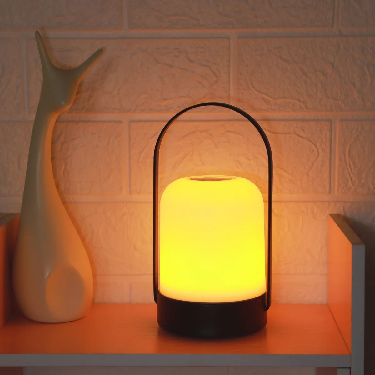 Portable Cordless Rechargeable Table Lamp 3-Mode Lighting Outdoor Night Lamp  for Patio Camping Restaurant Balcony,Kids Bedroom