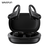 Wavefun XBuds 5 Bluetooth Earphone with Ear Hook 2000mAh Charging Case with Power Bank Function BT5.3 Waterproof Headphones