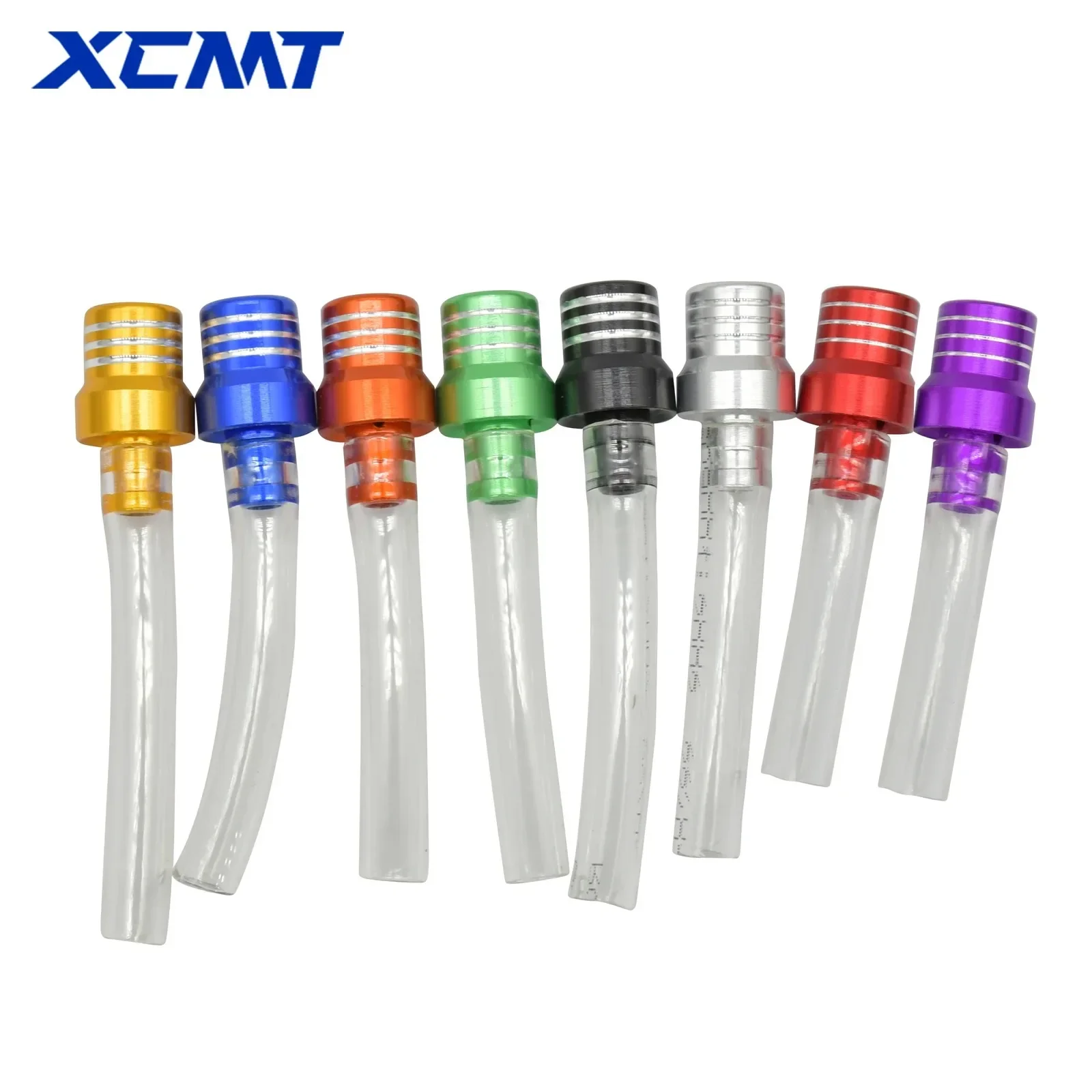 Motorcycle Gas Fuel Cap Single Way Valves Vent Breather Hoses Tubes For Motocross ATV Quad Dirt Pit Bike Fuel Tank Breather Pipe