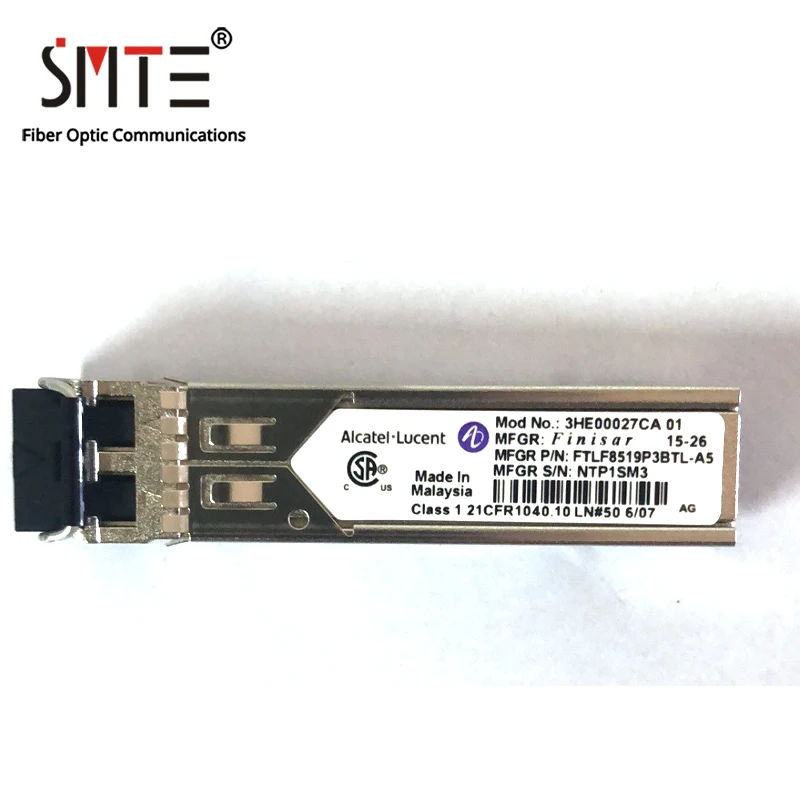 Alcatel-Lucent 3HE00027CA 01 FTLF8159P3BTL-A5 LC 850nm 0,2 km 1,25G wielomodowy moduł światłowodowy SFP Transceiver