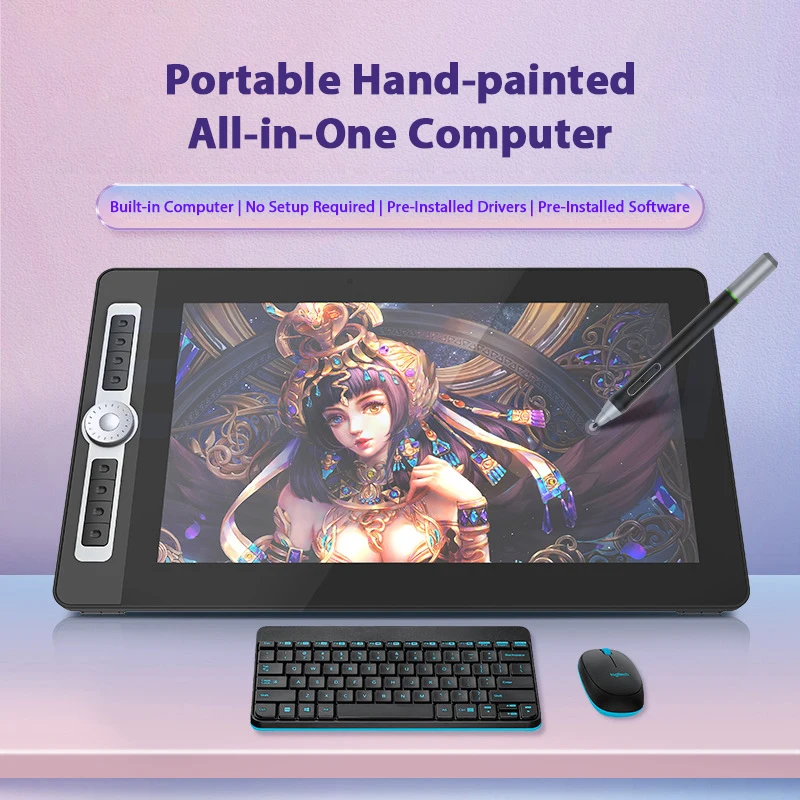 X5 PRO All-in-one Drawing Computer Hand-Painted Screen Touch Pad hand-painted board LCD Screen Digital Screen intel 8GB