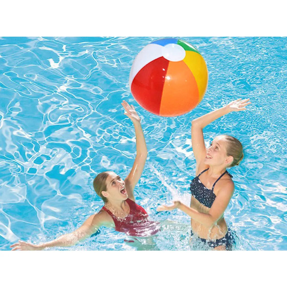 

12 PCS Swimming Pool Outdoor Children's Toys Summer Beach Balls Inflatable Toddler