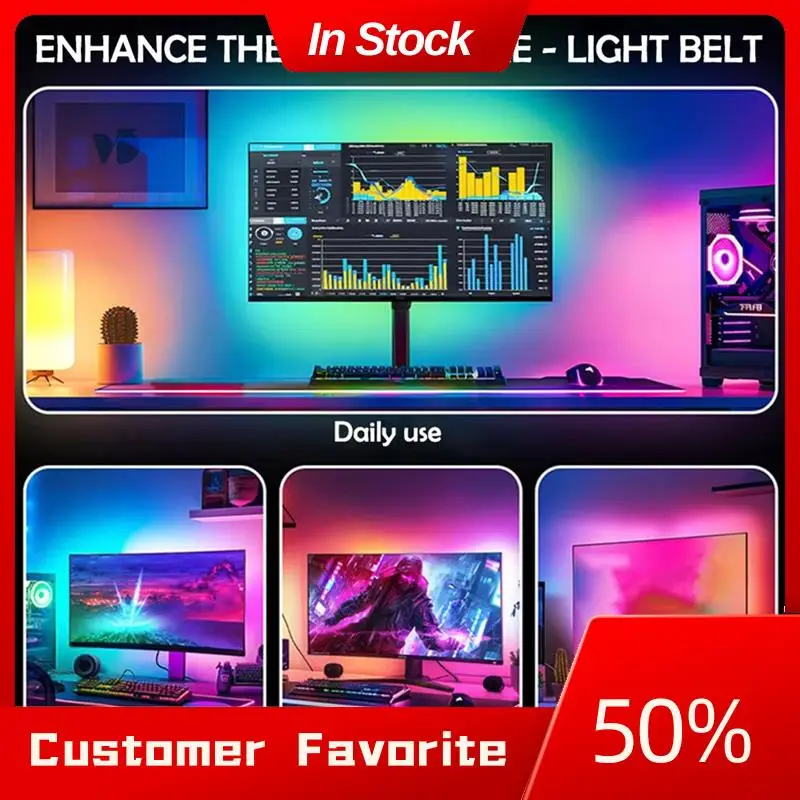 

AT03 Top Sync Strip Smart Ambient Lighting Lights Strip Smart Control Lights Party Screen Light