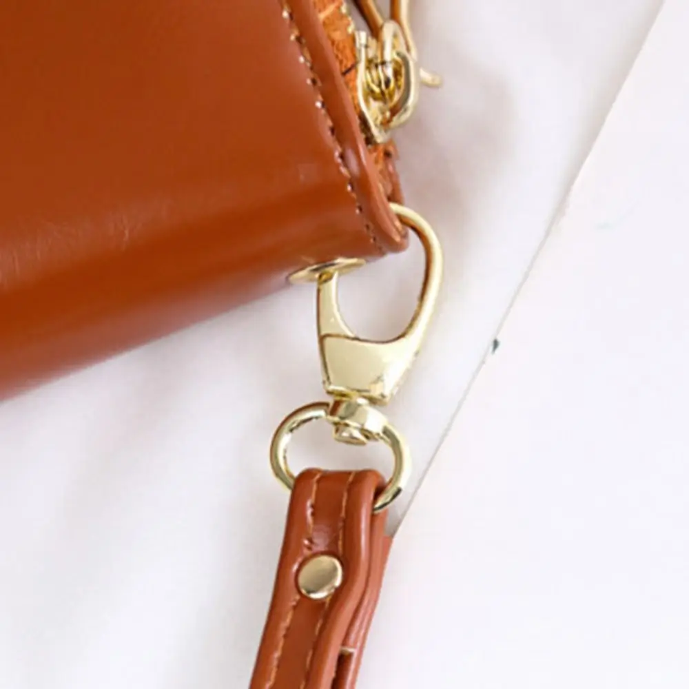 Water-proof Purse PU Leather Long Wallet Zipper Multifunctional Two Fold Wallet Foldable Large Capacity Women Card Holder Men