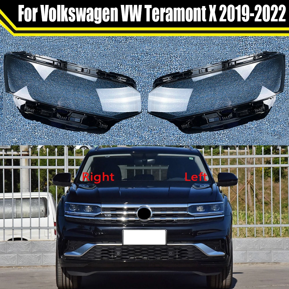 

Car Headlight Cover Headlamp Lampshade Lampcover Head Lamp Glass Lens Shell For Volkswagen VW Teramont X 2021 2022