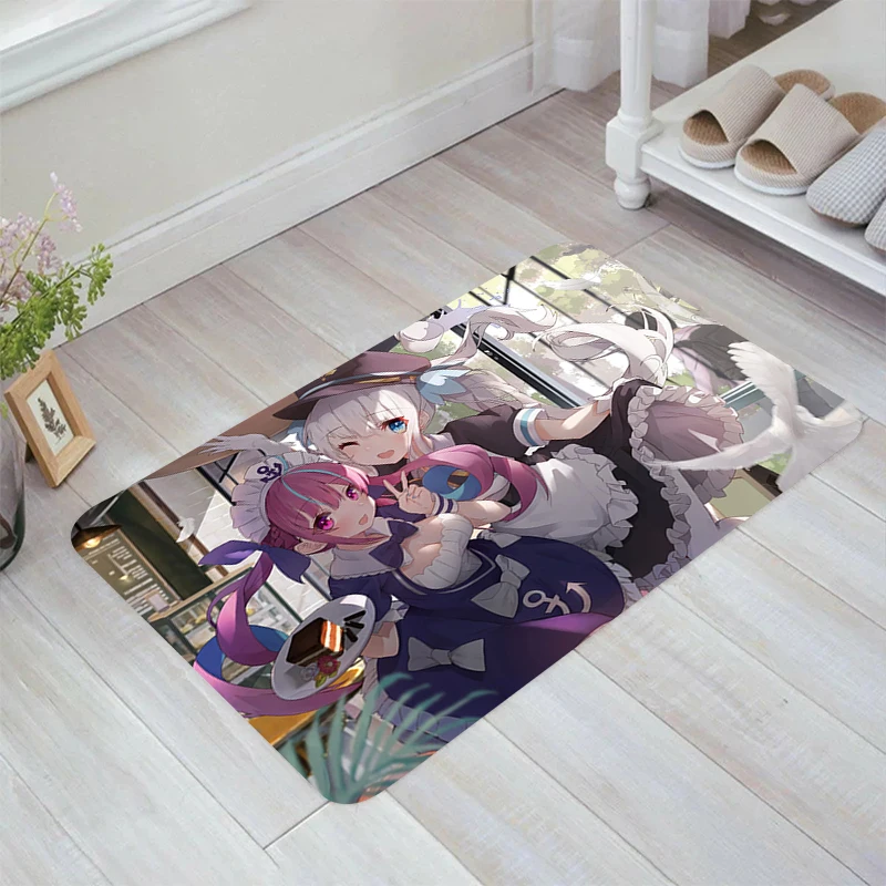 

Hololive Floor Mat Doormat Entrance Door Home Rugs Balcony Room Mats Kitchen Carpet Carpets Foot Rug Bathroom Bath House Living