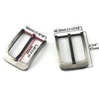 1Piece Men's Belt Buckle 35mm Metal Pin Buckle Fashion Jeans Waistband Head Buckles for Belt DIY Leather Craft Accessories 2