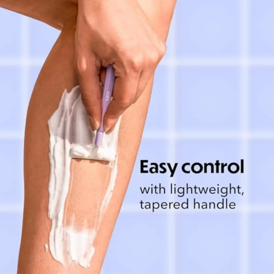 BIC Silky Touch wegwerpscheermessen met 2 mesjes voor dames in mooie pastelkleuren met slanke koppen voor een soepele, zachte ontharing op Sen