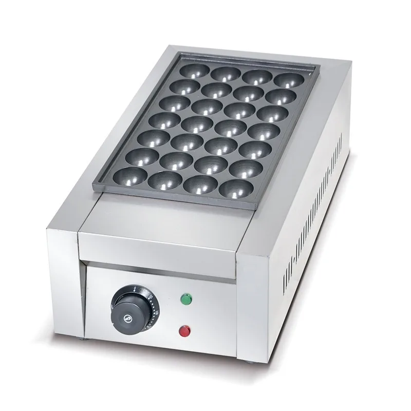 Commercial electric ball machine non-stick cast iron plate octopus ball pot porous rice meat dumplings octopus roast